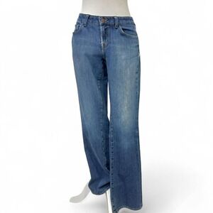 J Brand Flare Jeans Light Wash Low Rise Bootcut Y2K Vintage Denim